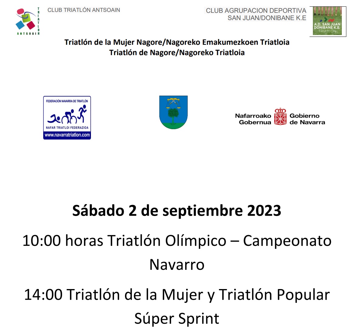 Abiertas inscripciones Triatl&oacute;n Nagore